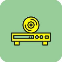 Dvd Player Vector Icon Design