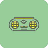 Portable Speaker Vector Icon Design