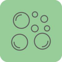 Bubbles Vector Icon Design