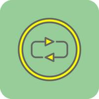 Loop Vector Icon Design
