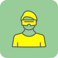 Virtual Reality Vector Icon Design