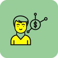 Crowdfunding Vector Icon Design