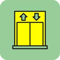 Elevator Vector Icon Design