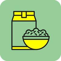 cereal vector icono diseño