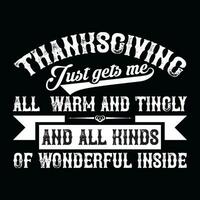 Thanksgiving  t-shirt design vector