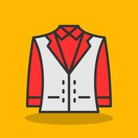 Suit Vector Icon Design