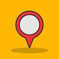 Location Pin Vector Icon Design