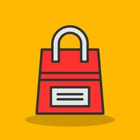 Shopping Bag Vector Icon Design