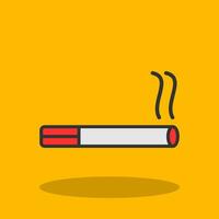 Cigarette Vector Icon Design