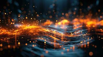 data insights, digital art illustration, Generative AI photo