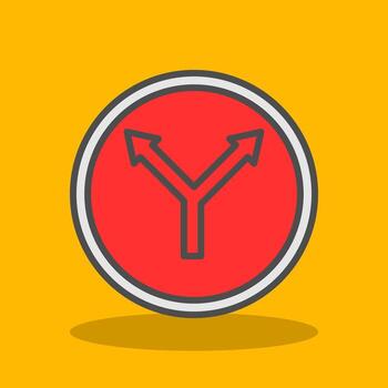 Split Vector Icon Design