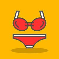 Bikini Vector Icon Design