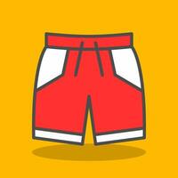 Swimming Trunks Vector Icon Design