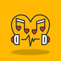 diseño de icono de vector de corazón