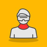 Virtual Reality Vector Icon Design