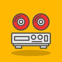 Dvd Player Vector Icon Design