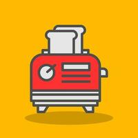 Toaster Vector Icon Design