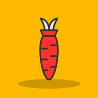 Carrot Vector Icon Design