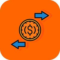 Exchange Rate Vector Icon Design