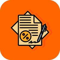 Agreement Vector Icon Design