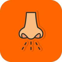 Smell Vector Icon Design