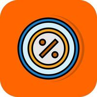 Percentage Vector Icon Design