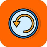 Circular Arrow Vector Icon Design