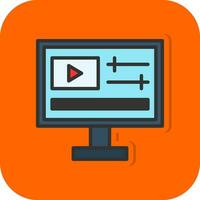 Video Edition Vector Icon Design