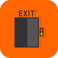 Exit Vector Icon Design