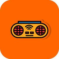 Portable Speaker Vector Icon Design