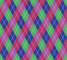 Argyle Pattern vector ,Fabric texture background