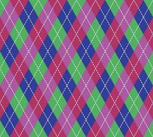 Argyle Pattern vector ,Fabric texture background