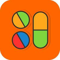 Pills Vector Icon Design