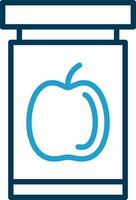 Apple Jam Vector Icon Design