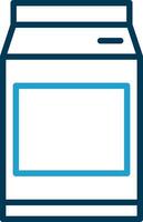 Milk Bottle Vector Icon Design