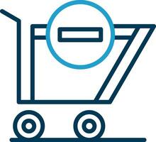 Remove From Cart Vector Icon Design