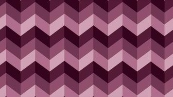 Magenta red simple zig-zag pattern seamless background moving left side, loopable background video