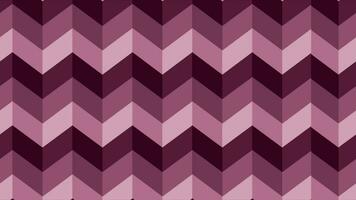 Magenta red simple zig-zag pattern seamless background moving left side, loopable background video