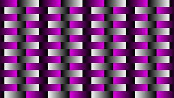White and Pink gradient checkered background, moving stripes creating illusion background video