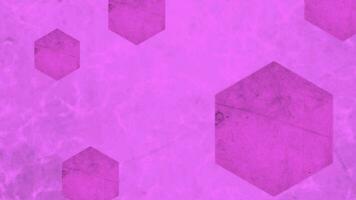 pink color random shapes and texture changing background video