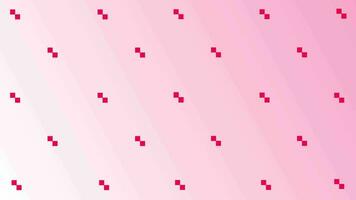 Simple halftone Magenta red square pattern background, square shapes background video