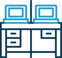 Work Space Vector Icon Design