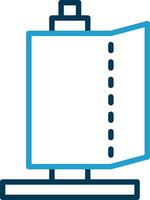 Toilet Paper Vector Icon Design