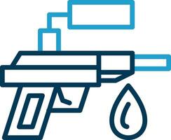 Water Gun Vector Icon Design