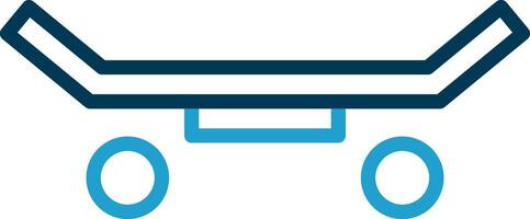 Skateboard Vector Icon Design