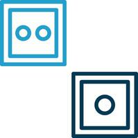 Dice Vector Icon Design