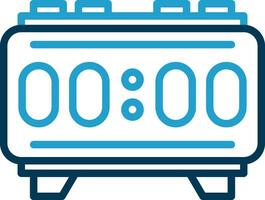 Digital Alarm Vector Icon Design