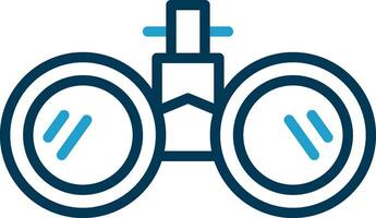 Binoculars Vector Icon Design