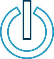 Power Button Vector Icon Design