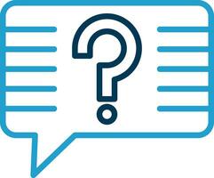 Question Vector Icon Design